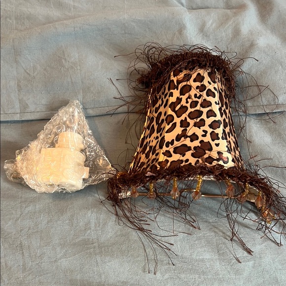 Leopard Print Decorative Lamp Shade Nightlight from Kirkland’s - Picture 3 of 3